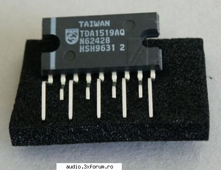 tda1519a tda 1519a suna bine pana 15-17w specificat astadesi zice pana 22si pretul este pic ridicat Forum Admin