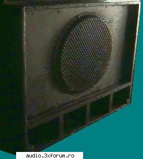 amplificator 2x350Wrms - iar acestea sunt niste boxe (doar una in poza) - Constructii audio...